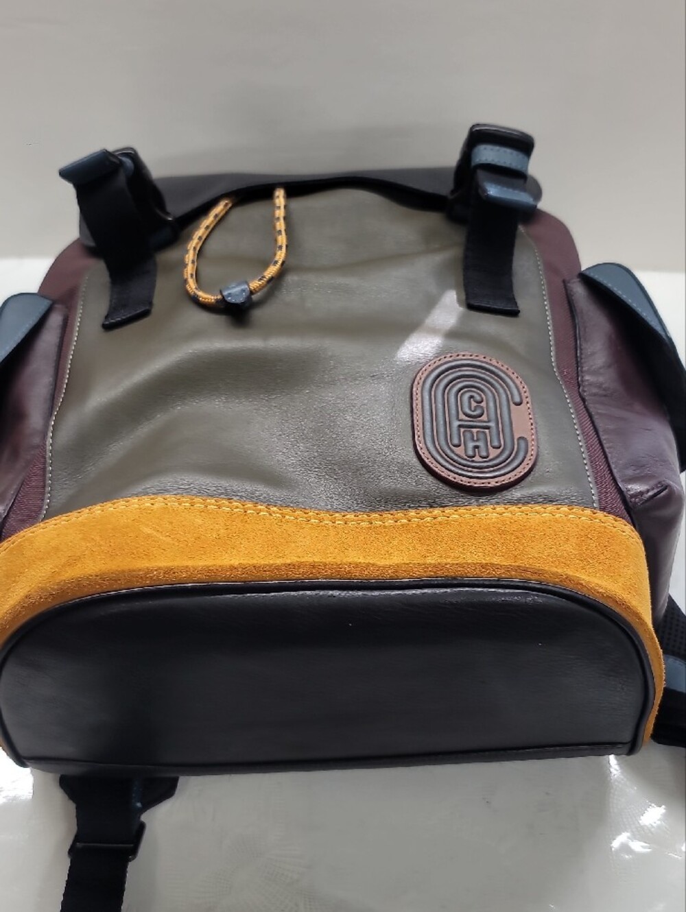 Coach  Rivington Backpack In Colorblock With Coach Patch - Picture 8 of 16